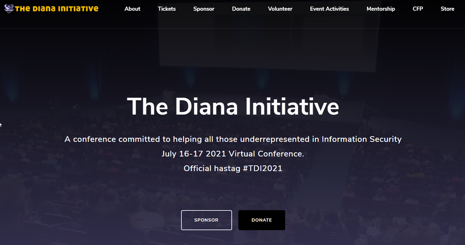 Conference: The Diana Initiative - TDI - July 16-17 2021